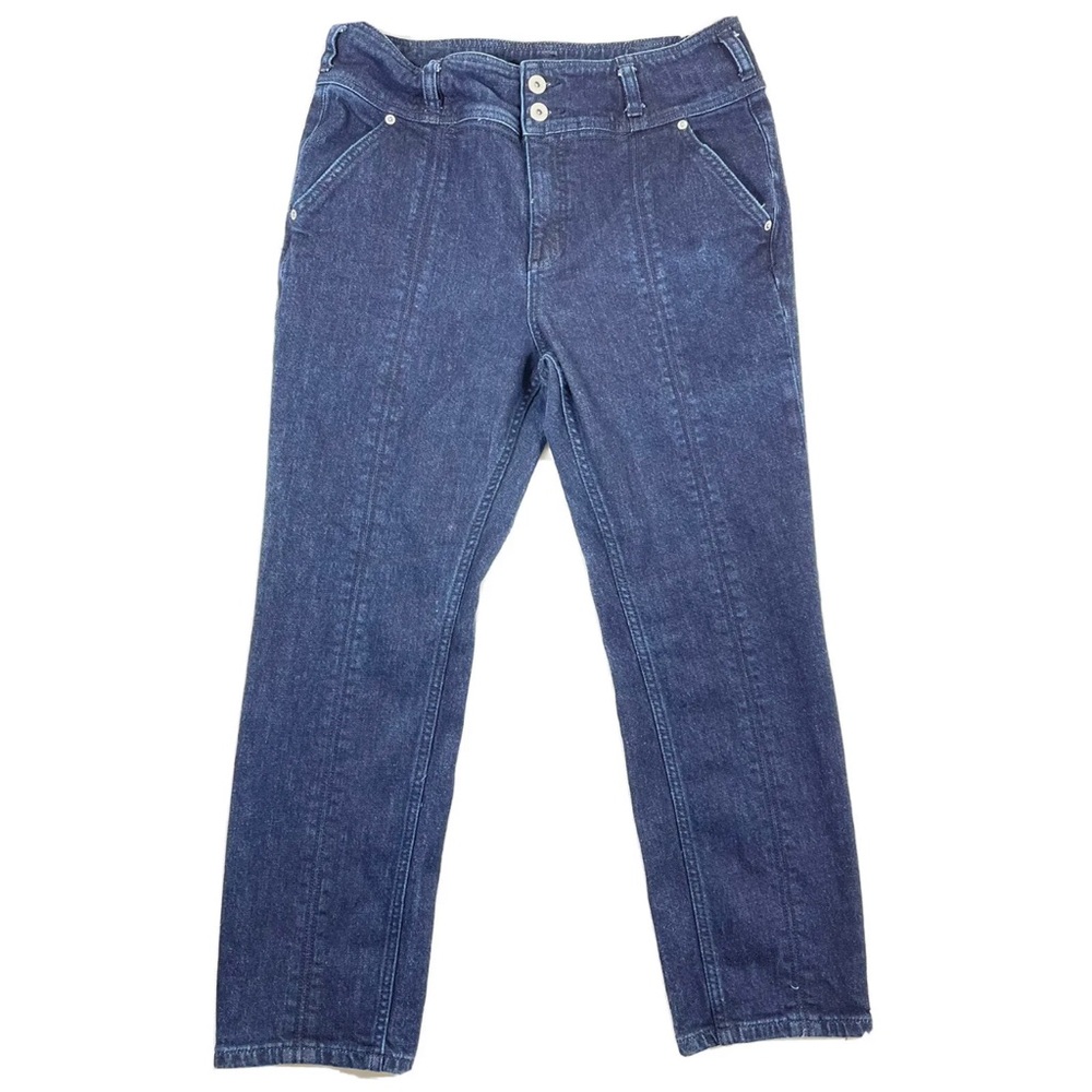 Anthropologie Pilcro and the letterpress Jeans 31 dark denim